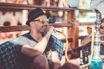 Shisha rauchen gegen den Stress