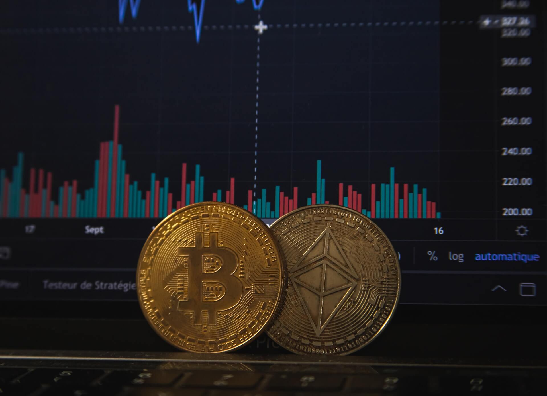 Bitcoin und Ethereum
