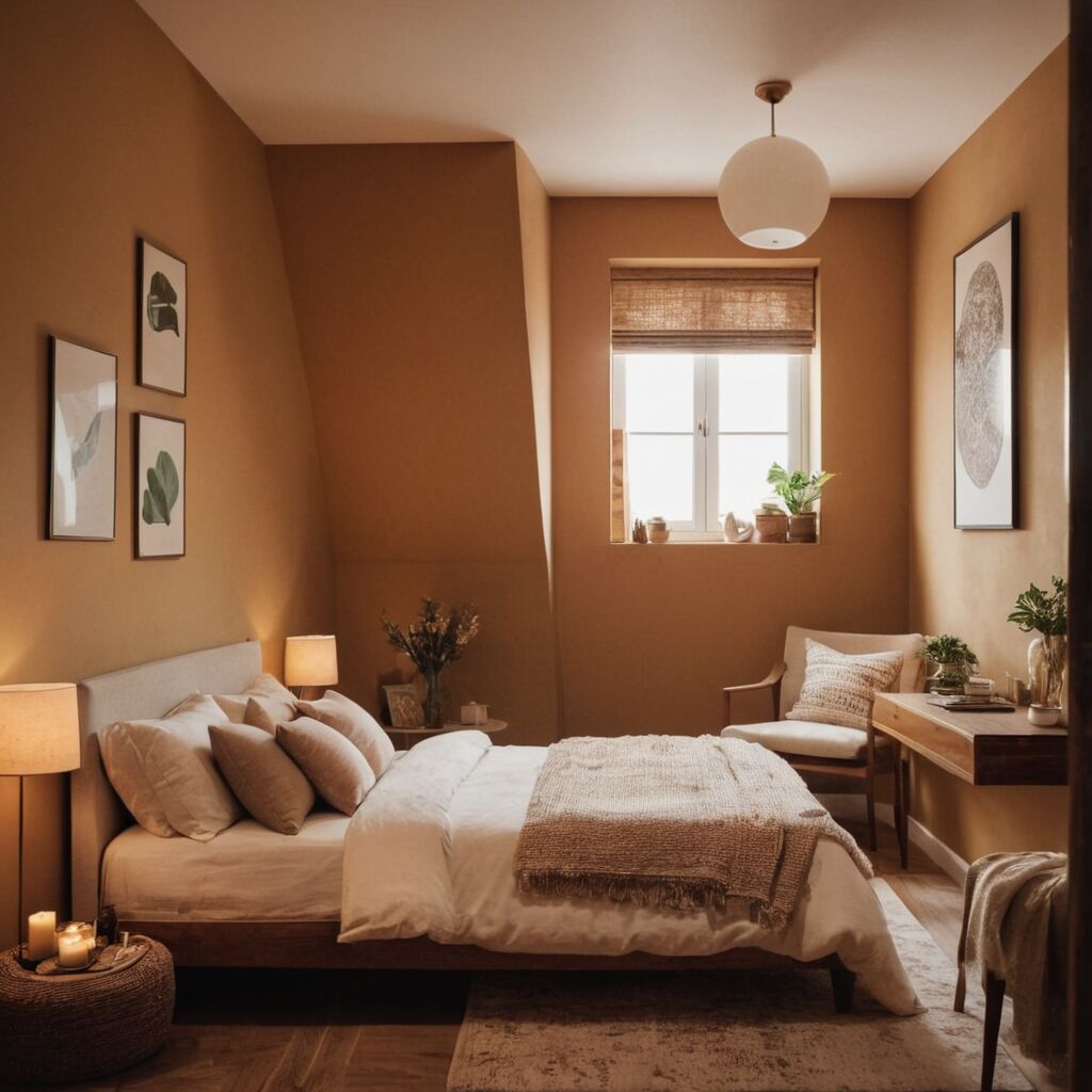 Vorher Nachher: Kleine Räume durch Farbe größer wirken lassen