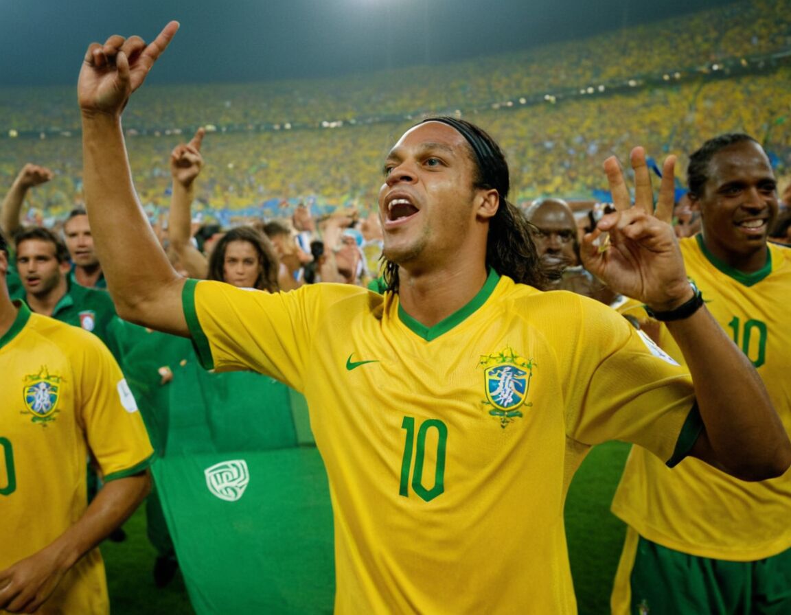 Gewinn des Weltmeistertitels 2002 mit Brasilien - Wie alt ist Ronaldinho und welche Meilensteine prägten seine Karriere?