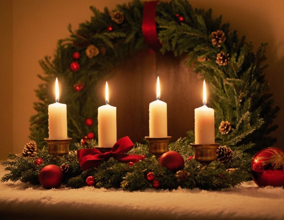 Freude und Hoffnung auf die kommende Zeit senden - Grüße zum ersten Advent: Festliche Botschaften für eine besinnliche Vorweihnachtszeit