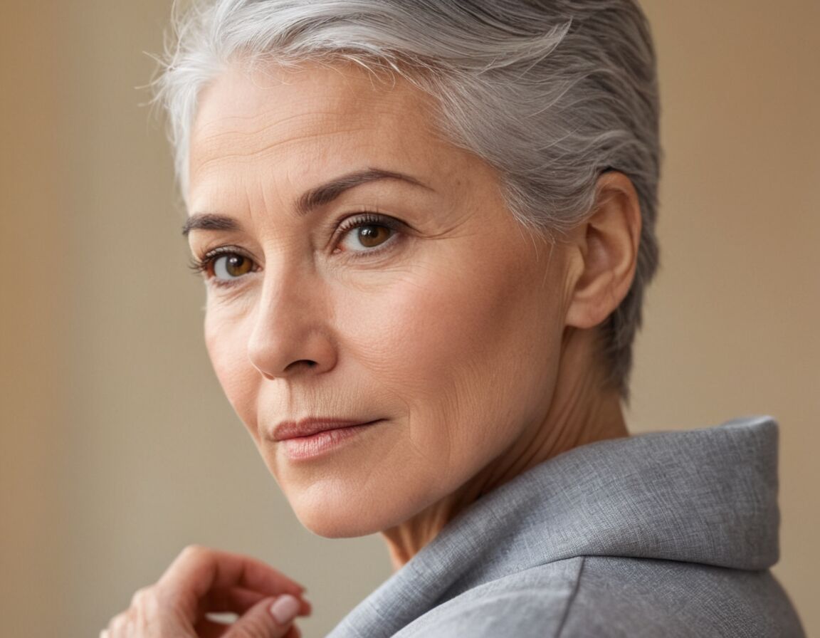 Selbstvertrauen wächst, wenn man den eigenen Stil einstellt - Graue Haare nicht mehr färben: Warum der natürliche Look im Trend liegt