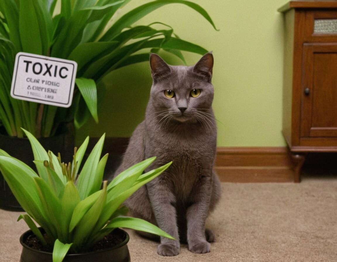 Katzenbesitzer sollten Pflanzenstandorte sichern - Grünlilie giftig für Katzen: Was Katzenbesitzer wissen sollten