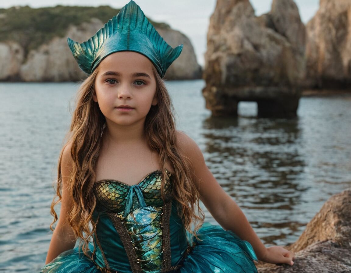 Wasserspiele mit Meerjungfrauen- bzw Piratendesigns - Kreative Halloween Kostüme für Kinder Mädchen: Die besten Ideen für 2023