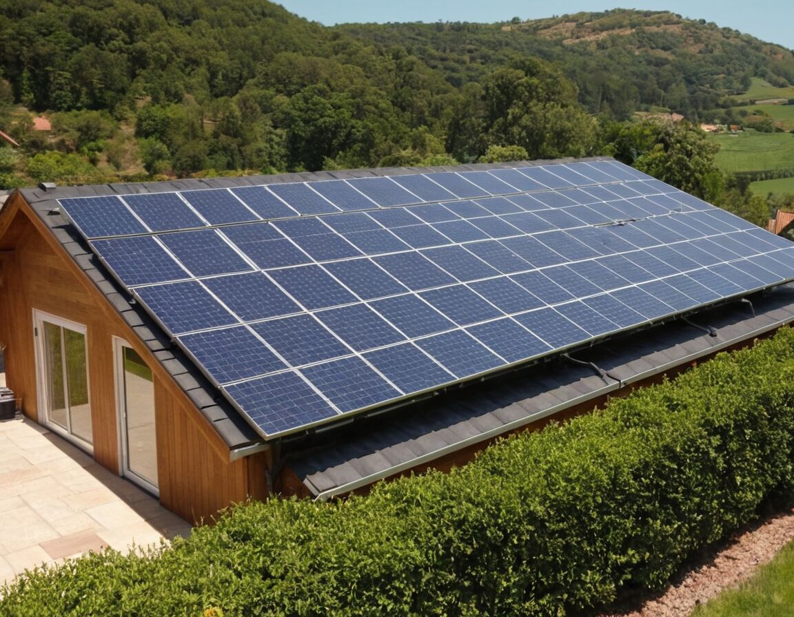 Nutzt die Sonnenenergie optimal und spart Ressourcen - Effiziente Energienutzung: Vorteile eines PV Speichers mit 10 kWh für Ihr Zuhause