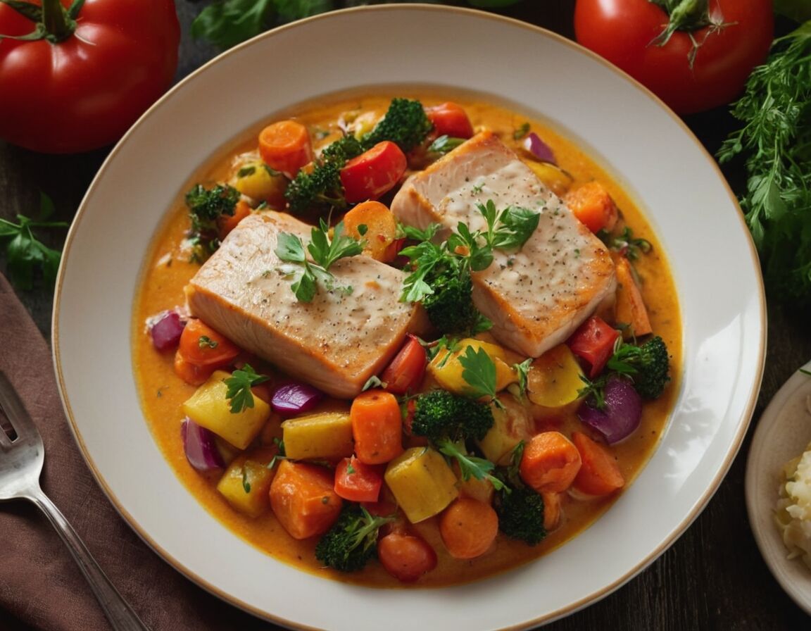 Sahne und Eigelb unterziehen, cremig rühren - Ragout Fin nach Omas Rezept: Ein Klassiker der deutschen Küche neu entdeckt