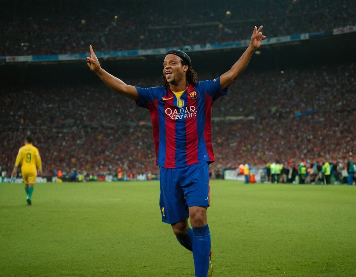 Ausnahmespieler mit beeindruckenden Dribblings und Freistößen - Wie alt ist Ronaldinho und welche Meilensteine prägten seine Karriere?