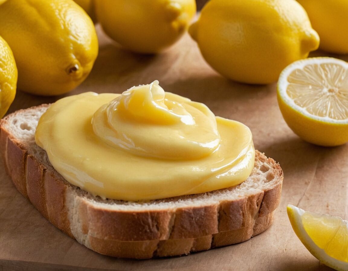 Zitronenbutter oder -creme einrühren und andicken lassen - Was ist Lemon Curd und wie bereitet man es richtig zu?