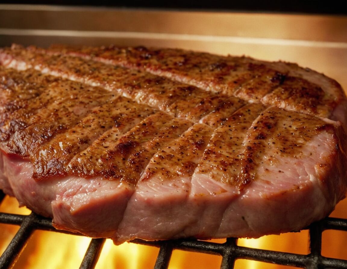 Kerntemperatur von 65 °C überprüfen - Schweinefilet im Ofen garen ohne anbraten: So gelingt das zarte Fleisch perfekt