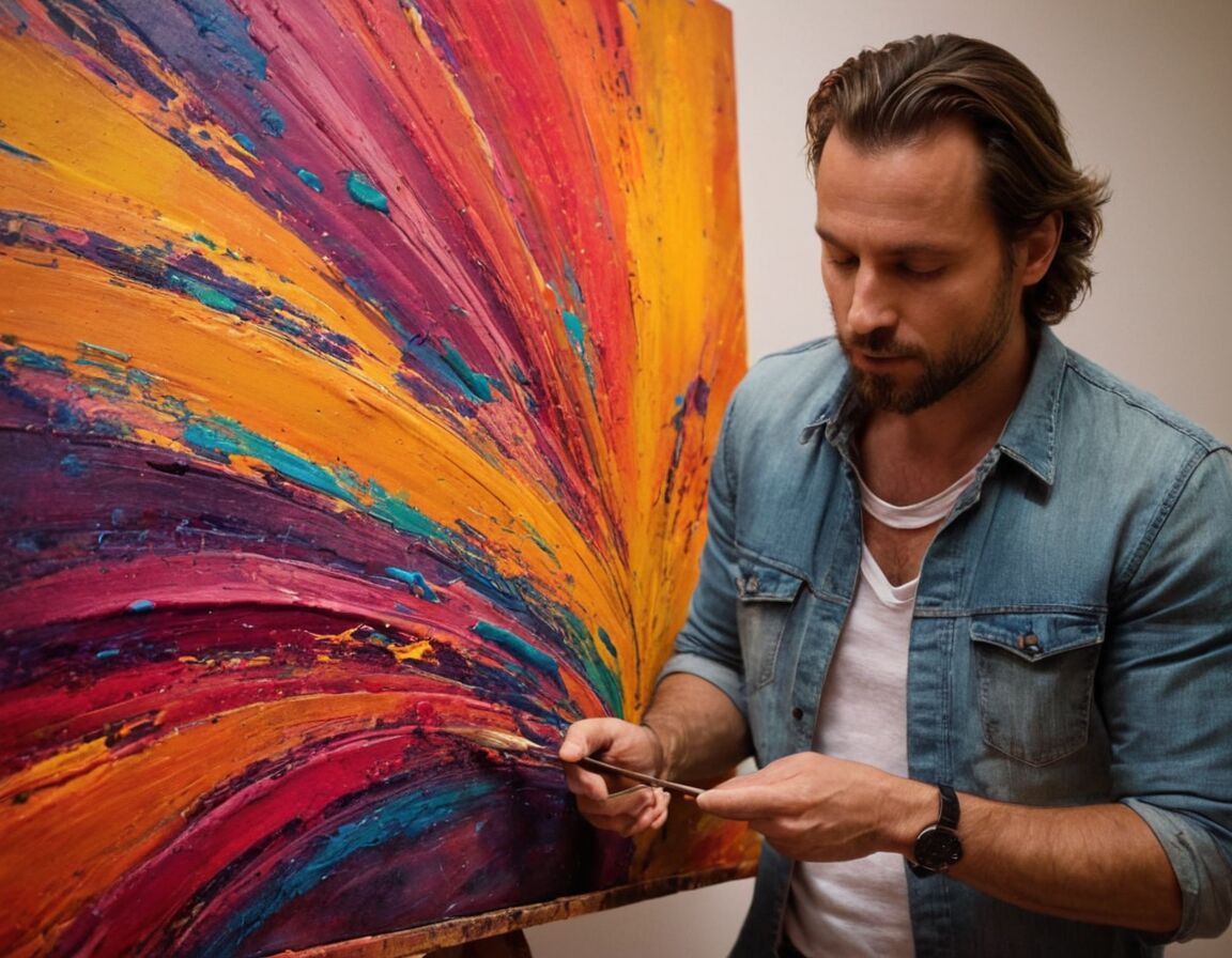 Einfluss und Innovation in der Kunstszene - Julien de Saint Jean: Ein Blick auf das Leben und die Werke des aufstrebenden Künstlers
