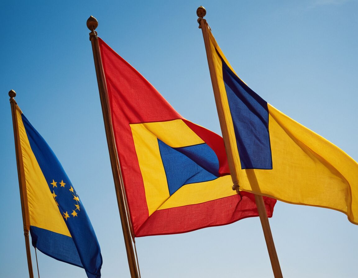 Flaggenfarben in nationalen Identitäten und Unabhängigkeit - Die Bedeutung der Flagge Gelb Blau Rot: Ein Blick auf ihre Geschichte und Symbolik