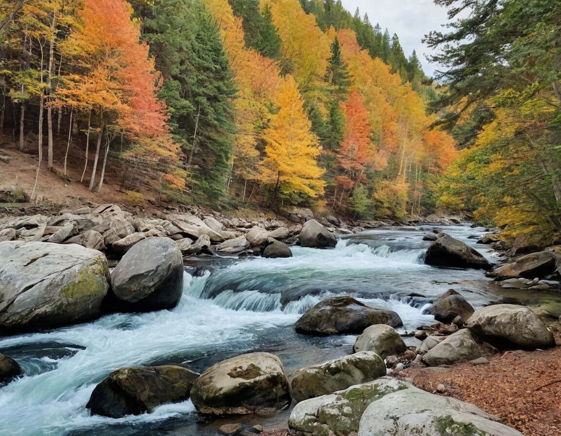 Naturmotive wie Bäume oder Felsen intuitiv malen - Kreative Aquarell Malen Ideen einfach für Einsteiger und Fortgeschrittene