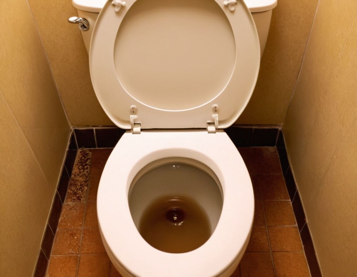Wasserleitung auf Kalkablagerungen untersuchen lassen   - Braune Ablagerungen in der Toilette unter Wasser: Ursachen und effektive Reinigungstipps