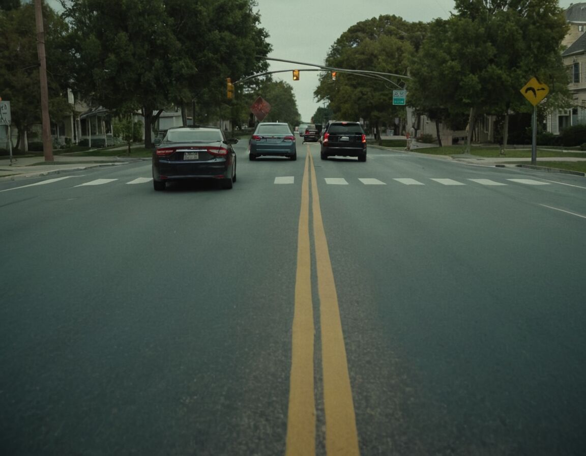 Bei Unsicherheit warten, bis andere fahren - Verkehrsregelung an Kreuzungen: Wenn zwei Fahrzeuge gleichzeitig links abbiegen wollen
