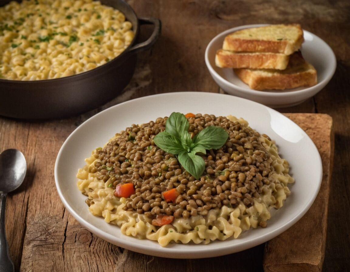 Linsen und Spätzle mischen - Linsen mit Spätzle: Omas bewährtes Rezept für ein herzhaftes Gericht